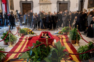 PEOPLE - Der Leichnam von Bernardo Bertolucci wird in Rom aufgebahrt