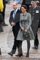 PEOPLE - Leicester: Kate und William gedenken der Opfer des Helikopterabsturzes