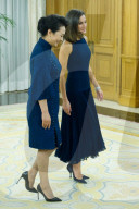 Spanish Royals attend Dinner with Chinese President, Madrid, Spain - 27 Nov 2018