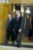 Spanish Royals attend Dinner with Chinese President, Madrid, Spain - 27 Nov 2018