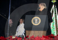 NEWS - Washington: Die Lichter am Weihnachtsbaum beim Weissen Haus werden angezündet 