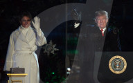 NEWS - Washington: Die Lichter am Weihnachtsbaum beim Weissen Haus werden angezündet 