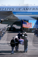Body of late President George HW Bush enroute DC