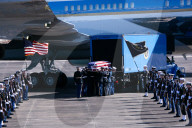 Body of late President George HW Bush enroute DC
