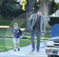 EXKLUSIV - Jennifer Garner und Ben Affleck treffen sich mit den Kindern