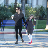 EXKLUSIV - Jennifer Garner und Ben Affleck treffen sich mit den Kindern