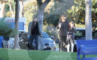 EXKLUSIV - Jennifer Garner und Ben Affleck treffen sich mit den Kindern