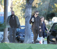 EXKLUSIV - Jennifer Garner und Ben Affleck treffen sich mit den Kindern