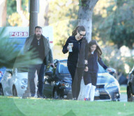 EXKLUSIV - Jennifer Garner und Ben Affleck treffen sich mit den Kindern
