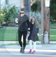 EXKLUSIV - Jennifer Garner und Ben Affleck treffen sich mit den Kindern