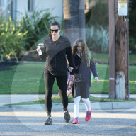 EXKLUSIV - Jennifer Garner und Ben Affleck treffen sich mit den Kindern