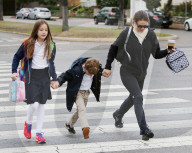 PEOPLE - Jennifer Garner bringt ihre Kinder in die Schule in Santa Monica