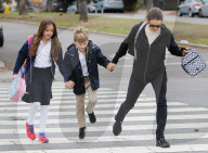PEOPLE - Jennifer Garner bringt ihre Kinder in die Schule in Santa Monica