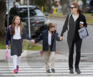 PEOPLE - Jennifer Garner bringt ihre Kinder in die Schule in Santa Monica