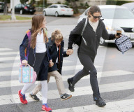 PEOPLE - Jennifer Garner bringt ihre Kinder in die Schule in Santa Monica
