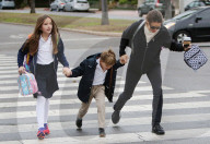 PEOPLE - Jennifer Garner bringt ihre Kinder in die Schule in Santa Monica