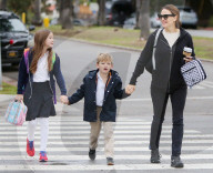 PEOPLE - Jennifer Garner bringt ihre Kinder in die Schule in Santa Monica