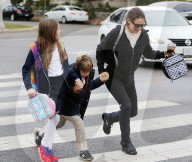 PEOPLE - Jennifer Garner bringt ihre Kinder in die Schule in Santa Monica