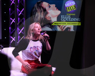 PEOPLE - Ellie Goulding besucht den Radiosender Hits 97.3