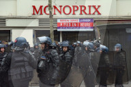 FEATURE - Frankreich: Proteste der 'Gilets Jaunes' in Paris