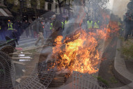 FEATURE - Frankreich: Proteste der 'Gilets Jaunes' in Paris
