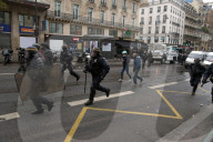 FEATURE - Frankreich: Proteste der 'Gilets Jaunes' in Paris
