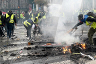 FEATURE - Frankreich: Proteste der 'Gilets Jaunes' in Paris