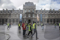 FEATURE - Frankreich: Proteste der 'Gilets Jaunes' in Paris