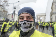 FEATURE - Frankreich: Proteste der 'Gilets Jaunes' in Paris