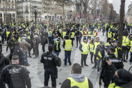 FEATURE - Frankreich: Proteste der 'Gilets Jaunes' in Paris