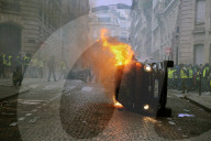 FEATURE - Frankreich: Proteste der 'Gilets Jaunes' in Paris