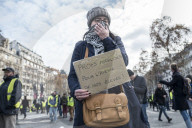 FEATURE - Frankreich: Proteste der 'Gilets Jaunes' in Paris
