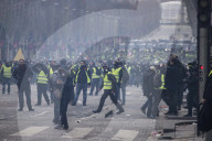 FEATURE - Frankreich: Proteste der 'Gilets Jaunes' in Paris