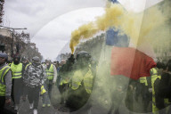 FEATURE - Frankreich: Proteste der 'Gilets Jaunes' in Paris