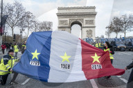 FEATURE - Frankreich: Proteste der 'Gilets Jaunes' in Paris