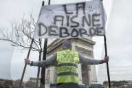 FEATURE - Frankreich: Proteste der 'Gilets Jaunes' in Paris