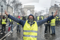 FEATURE - Frankreich: Proteste der 'Gilets Jaunes' in Paris