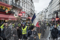 FEATURE - Frankreich: Proteste der 'Gilets Jaunes' in Paris
