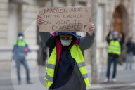 FEATURE - Frankreich: Proteste der 'Gilets Jaunes' in Paris