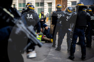 FEATURE - Frankreich: Proteste der 'Gilets Jaunes' in Paris