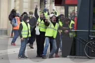 FEATURE - Frankreich: Proteste der 'Gilets Jaunes' in Paris