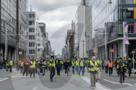NEWS - Gilets Jaunes: Ausschreitungen und Demonstrationen in Brüssel