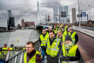 NEWS - Gilets Jaunes: Demonstrationen in Rotterdam