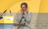 NEWS - Hamburg: Die neue Bundesvorsitzende der CDU Annegret Kramp-Karrenbauer 