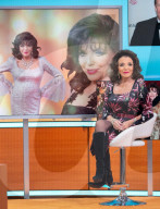 PEOPLE - Joan Collins zu Besuch bei 'Good Morning Britain' 