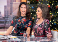 PEOPLE - Joan Collins zu Besuch bei 'Good Morning Britain' 