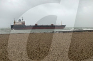 NEWS - Russisches Containerschiff sitzt vor Cornwall auf Grund
