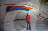 FEATURE - Dieser Heissluftballon soll Weltrekorde brechen