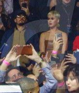 EXKLUSIV - Katy Perry und Orlando Bloom an Lady Gaga's Enigma Konzert in Vegas