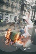 NEWS - Frankreich: Ausschreitung bei Demonstrationen der Gelb Westen in Nantes